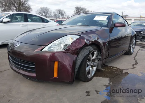 2006 Nissan 350Z Enthusiast z USA, uszkodzony, nr VIN JN1AZ34D66M302177